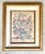 Robert Furber “12 Months of Flowers, July” Vintage Print in Gold Wood Frame, 23” Good vintage condition. The print is...
