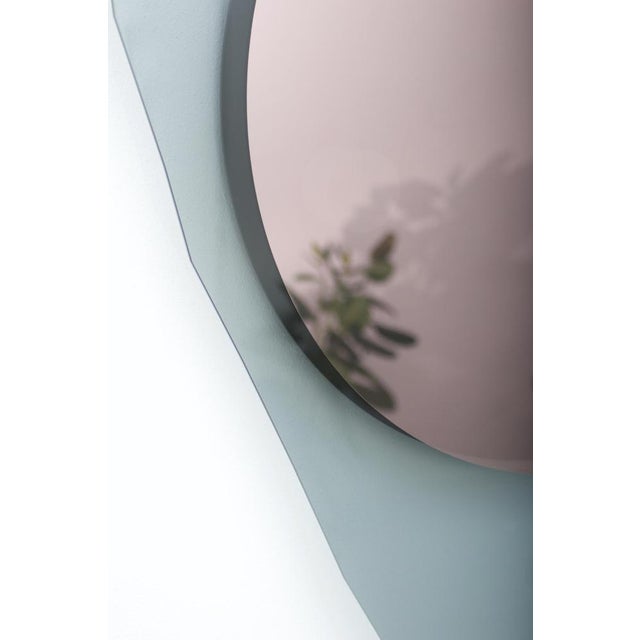 Black Glass Repeated Mirror II by Os and Oos For Sale - Image 8 of 18