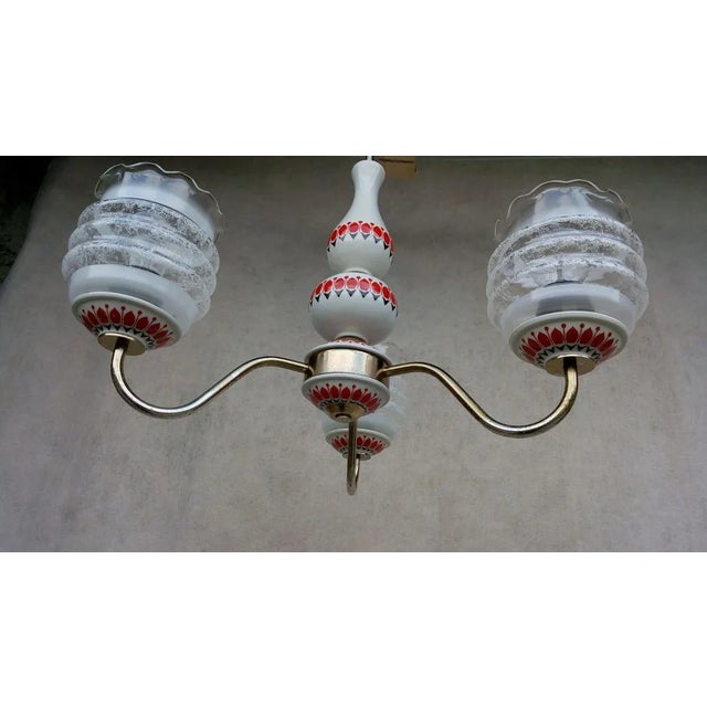 Vintage Chandelier, 1960s For Sale - Image 9 of 11