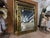 1940s 1940s Italian Modern Reverse Decorated Mirror For Sale - Image 5 of 12
