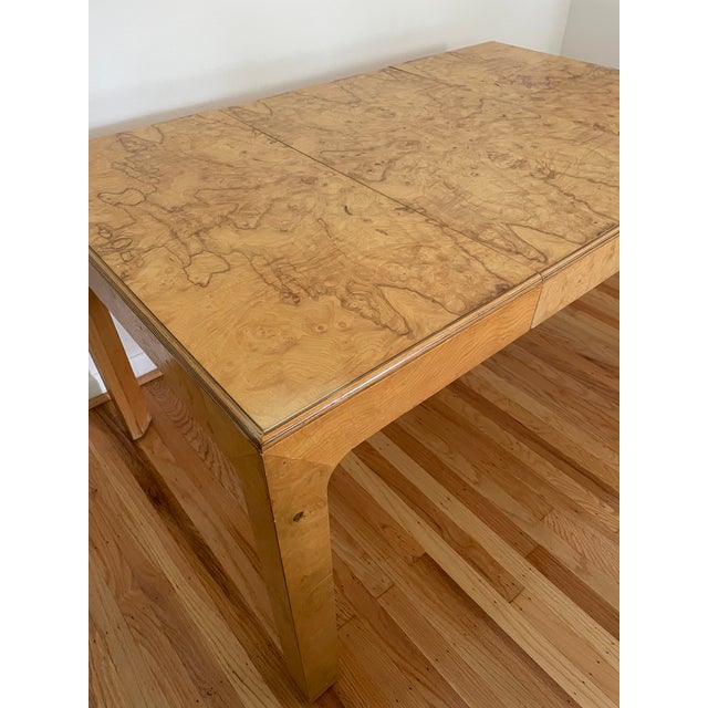 Vintage Henredon Scene Two Olive Ash Burl Dining Table Chairish