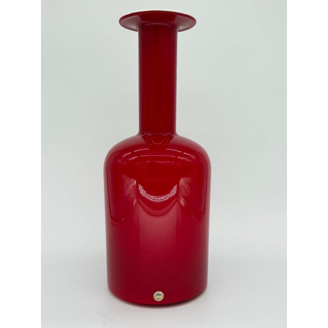 1960s Otto Brauer Kastrup-Holmegaard Gulvvase Vases, Set of 4, Danish Modern 1962 For Sale - Image 5 of 18