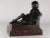 Susse Freres Late 19th Century French Patinated Bronze Sculpture of Violinist 'Sans Souci' With Marble Base by Léon Tharel for Susse Frères For Sale - Image 4 of 8