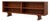 Long + Low Mid Century Modern Danish Rosewood Bookcase / Credenza, C. 1960's For Sale