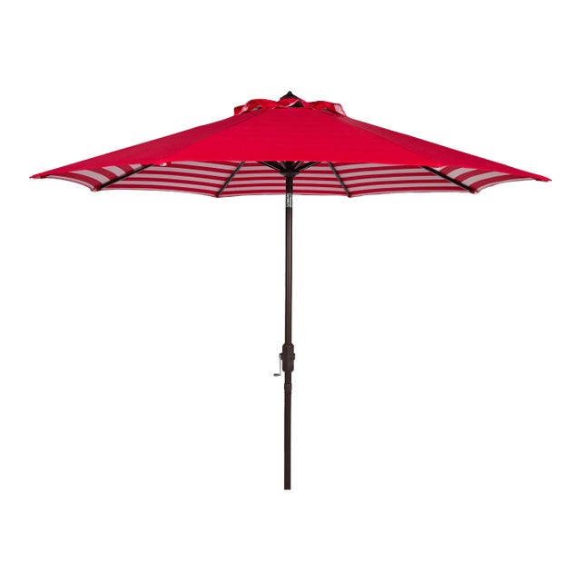 Athens 11 Ft Crank Umbrella - Red For Sale