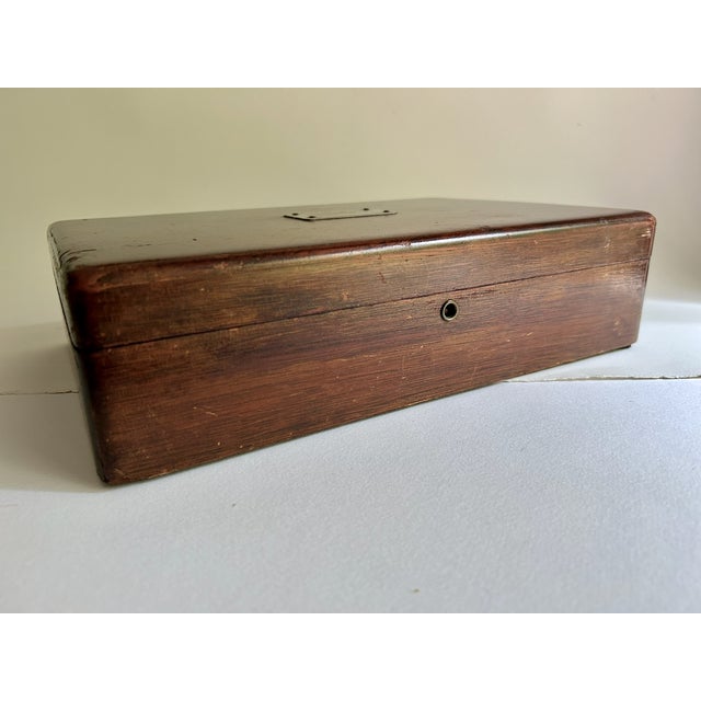 Mid 20th Century Vitrolite Lined Lidded Humidor For Sale - Image 4 of 18