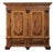 Hallway Cabinet in Walnut and Nut Rootwood, 1780s For Sale