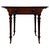 19th Century English Freestanding Mahogany Writing Table For Sale - Image 12 of 12