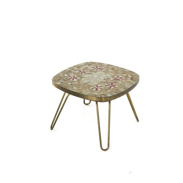 Mosaic Plant Table from Ilse Möbel For Sale - Image 14 of 14