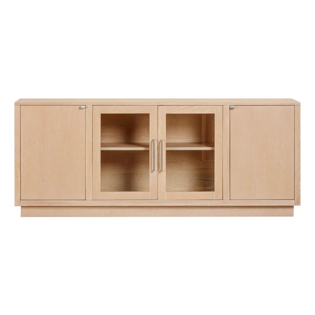 Marlow Natural Wood Console For Sale