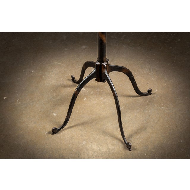 Metal Early 20th Century Cast Iron Coat Tree For Sale - Image 7 of 7