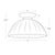 Regina Andrew Dariel Swirl Glass Flush Mount For Sale In Detroit - Image 6 of 7