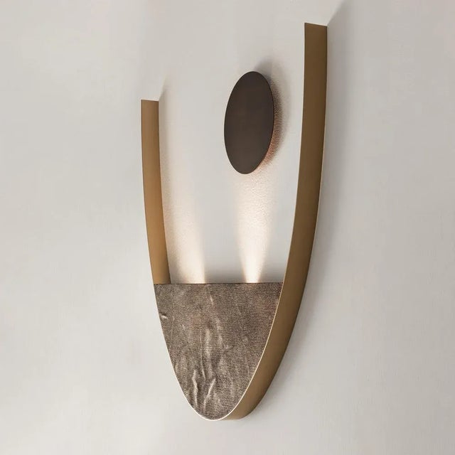 Scighera Dü Wall Light by Luce Tu For Sale - Image 4 of 7