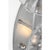 2020s Julie Neill for Visual Comfort Signature Gianna 21" Layered Sconce in Burnished Silver Leaf with Clear Glass For Sale - Image 5 of 13