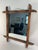 A charming hand crafted and hand turned French Faux Bamboo Wooden Wall Mirror from the 1920s. Made in France and still...