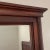 1980s Vintage Durham Furniture Solid Cherry Dresser and Plantation Mirror Saville Row For Sale - Image 4 of 18