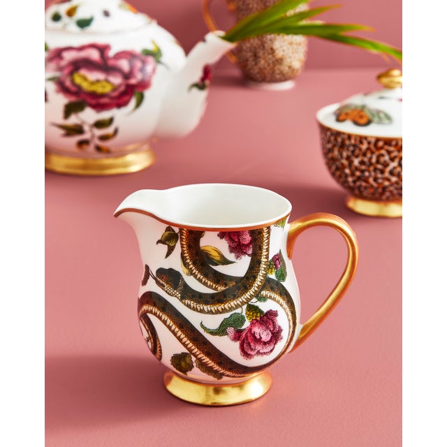 2020s Spode Creatures Of Curiosity Snake Teapot For Sale - Image 5 of 9