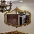 Make a statement with this elegant French Rococo-inspired wall mirror, featuring a beautifully sculpted frame with...
