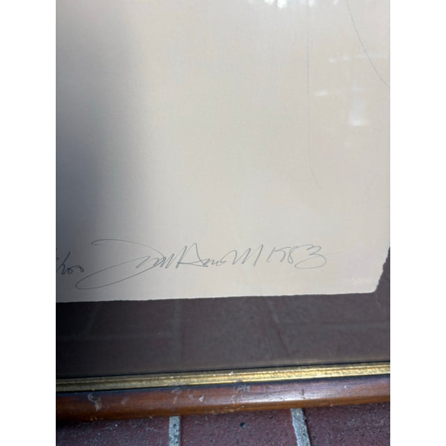 Frank Howell “Sioux Dream” 1983 Signed & Numbered Limited Edition Lithograph 96/100 For Sale In San Francisco - Image 6 of 12