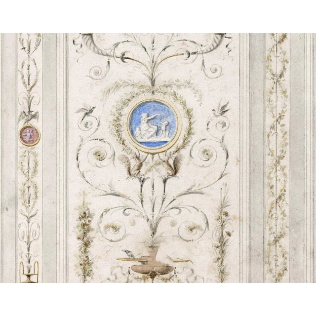 Hollywood Regency Ornamental Interior Decorative Print For Sale - Image 3 of 4
