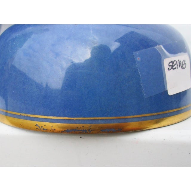 1920s Art Deco Sevres Porcelain Large GingerJar Signed by Artist Leduc 1920s For Sale - Image 5 of 11