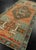 Textile Turkish Mini Rug Oriental Hand Knotted Vintage Rug 1'4" x 3'2" #21179 For Sale - Image 7 of 8