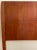 Late 20th Century Large Danish Modern Style Solid Hardwood Queen Headboard For Sale - Image 4 of 11