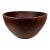 1960s Vintage Sculptural Teakwood Bowl For Sale