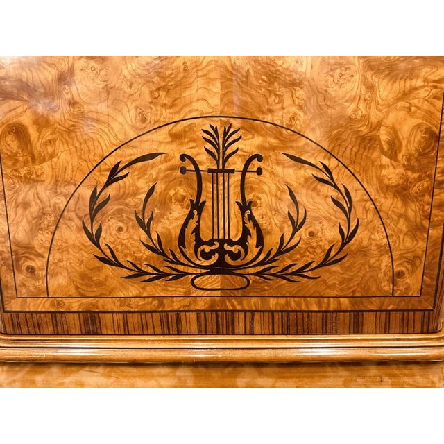 Antique Italian Burl Sideboard For Sale - Image 12 of 16