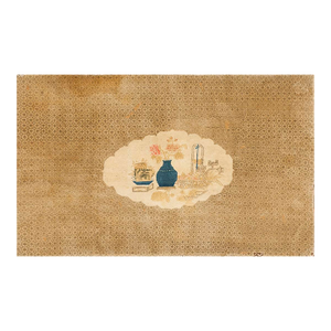 Early 20th Century Chinese Baotou Carpet