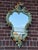 1940 French Louis XVI Green Gold Wall Mirror - 1 Pc For Sale - Image 6 of 12