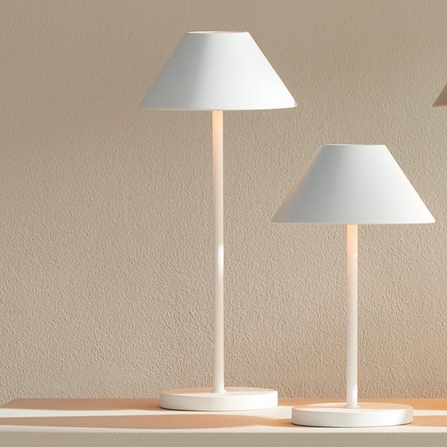 Alluna Cordless Led Lamp 14" - White For Sale - Image 9 of 9
