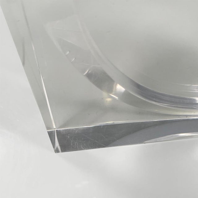 Italian Modern Acrylic Glass Frame for Guzzini, 1970s For Sale - Image 14 of 16