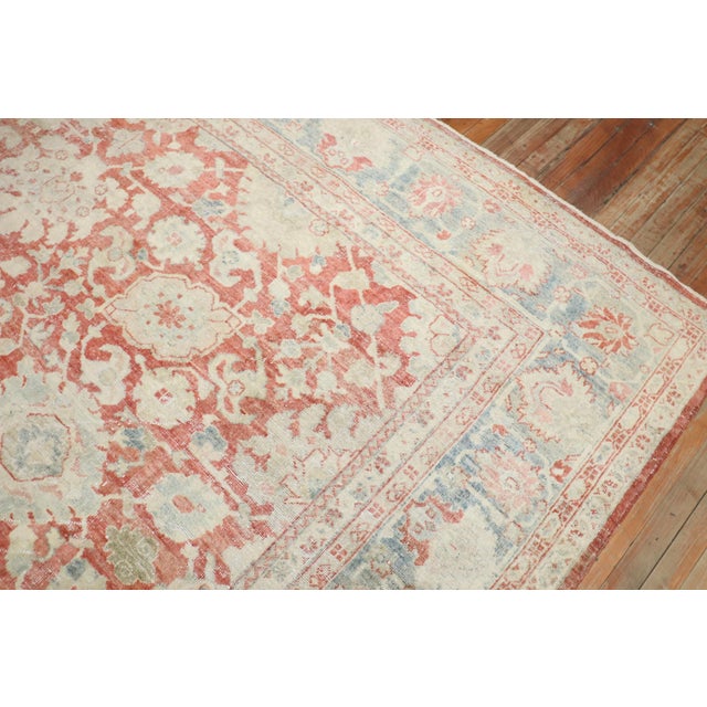 Early 20th Century Antique Zabihi Collection Persian Mahal Rug For Sale - Image 5 of 11