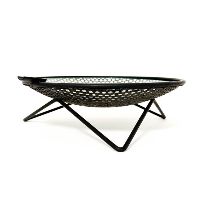 1950's Perforated Metal Ashtray Nº S30 by Richard Galef for Ravenware For Sale - Image 9 of 10