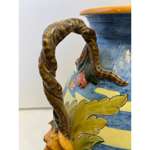 Rare 19th Century Ginori Figural Vase For Sale - Image 12 of 13