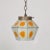 1960s 1960s Feders Felipe Delfinger Orange Art Glass Pendant Shade For Sale - Image 5 of 6