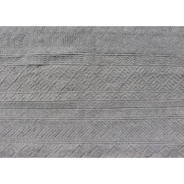 2020s Modern Tribal Oushak Rug by Keivan Woven Arts, Hand-Knotted Wool 6'0 X 9'0 For Sale - Image 5 of 11