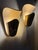 Gold Swedish Modern Brass Wall Sconces by Harald Notini for Böhlmarks, 1940-1950, Set of 2 For Sale - Image 8 of 8