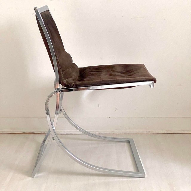 Vintage Italian Side Chair, 1970s For Sale - Image 10 of 12