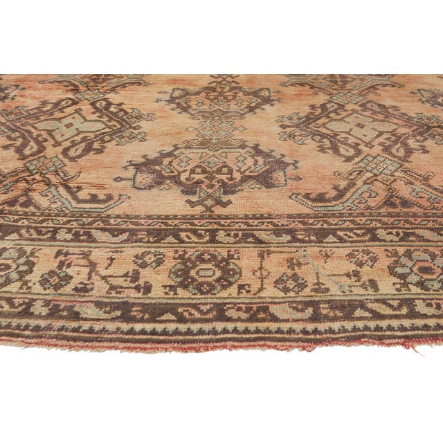 Antique Turkish Oushak Rug, 11'09 X 11'02 For Sale - Image 4 of 10