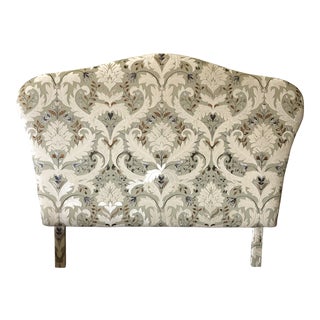 Boho Chic Custom Mage Queen Sized Upholstered Headboard For Sale
