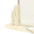 White Large Art Deco Photo Frame in Marble and Glass with Mirrored Border, 1930s For Sale - Image 8 of 18