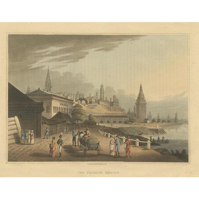 Bowyer, Illustration of the Moscow Kremlin, 1816, Print For Sale - Image 6 of 6