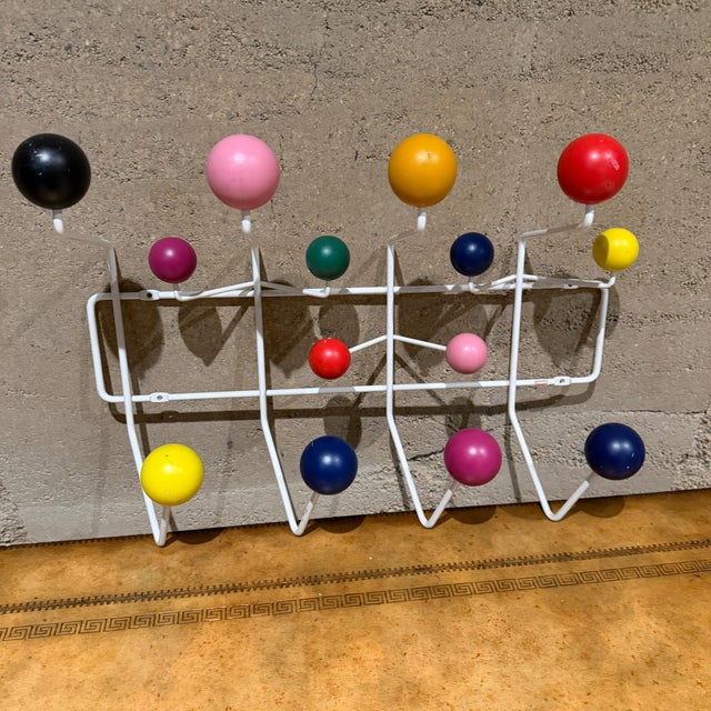 1990s Hang-It-All Coat Rack Originally Charles and Ray Eames Modern Production For Sale - Image 5 of 13