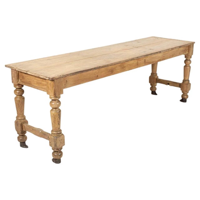 Large 19th Century Welsh Pine Post Office Sorting Table For Sale - Image 14 of 14