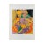 Mid-Century Modern Abstract Screen Print William Lovell Mid Century Modern 1975 For Sale - Image 3 of 3