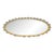 1950s Extra Large Matson Ormolu Oval Mirrored Vanity Tray / Mirror For Sale