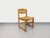 Vintage Sleigh Chair in Beech and Cane, 1980s For Sale - Image 13 of 13