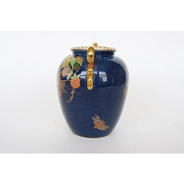 Carlton Ware Spider Web Vase For Sale In New York - Image 6 of 12